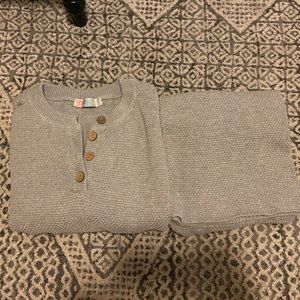 Free People Hailee Sweater Set Grey